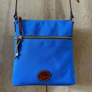 Dooney and Bourke Blue Nylon Crossbody Bag
